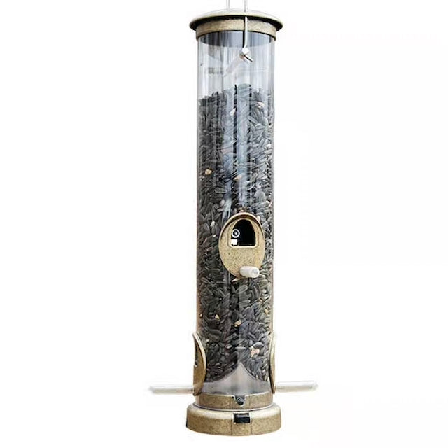 Bird Feeder - Aspects Quick Clean Brass Birdseed Tube Feeder
