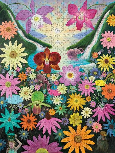L.C. Armstrong Rainbow Falls Puzzle - 500 Piece