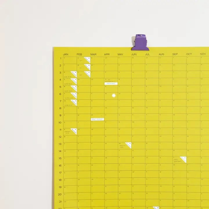 Case Study - 2027 Yearly Wall Calendar