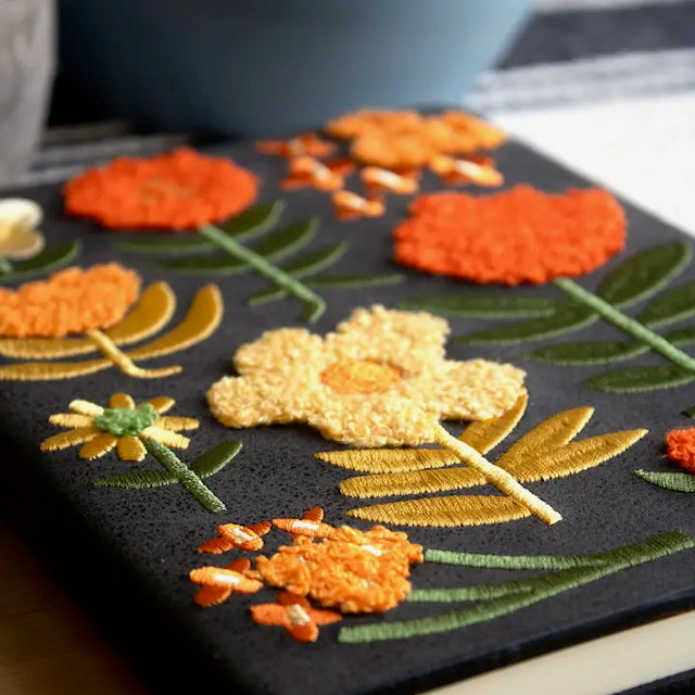 Embroidered Cover Notebooks