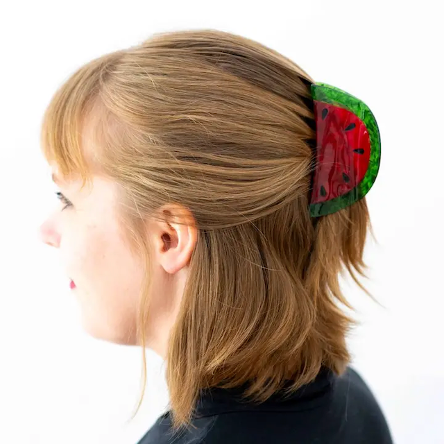 Large Hair Clips - Fruits & Vegetables