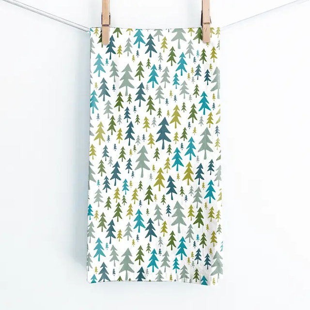 Juniper Blue Tea Towels