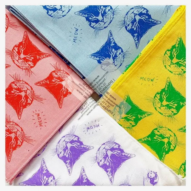Bandanas - Cat Pattern