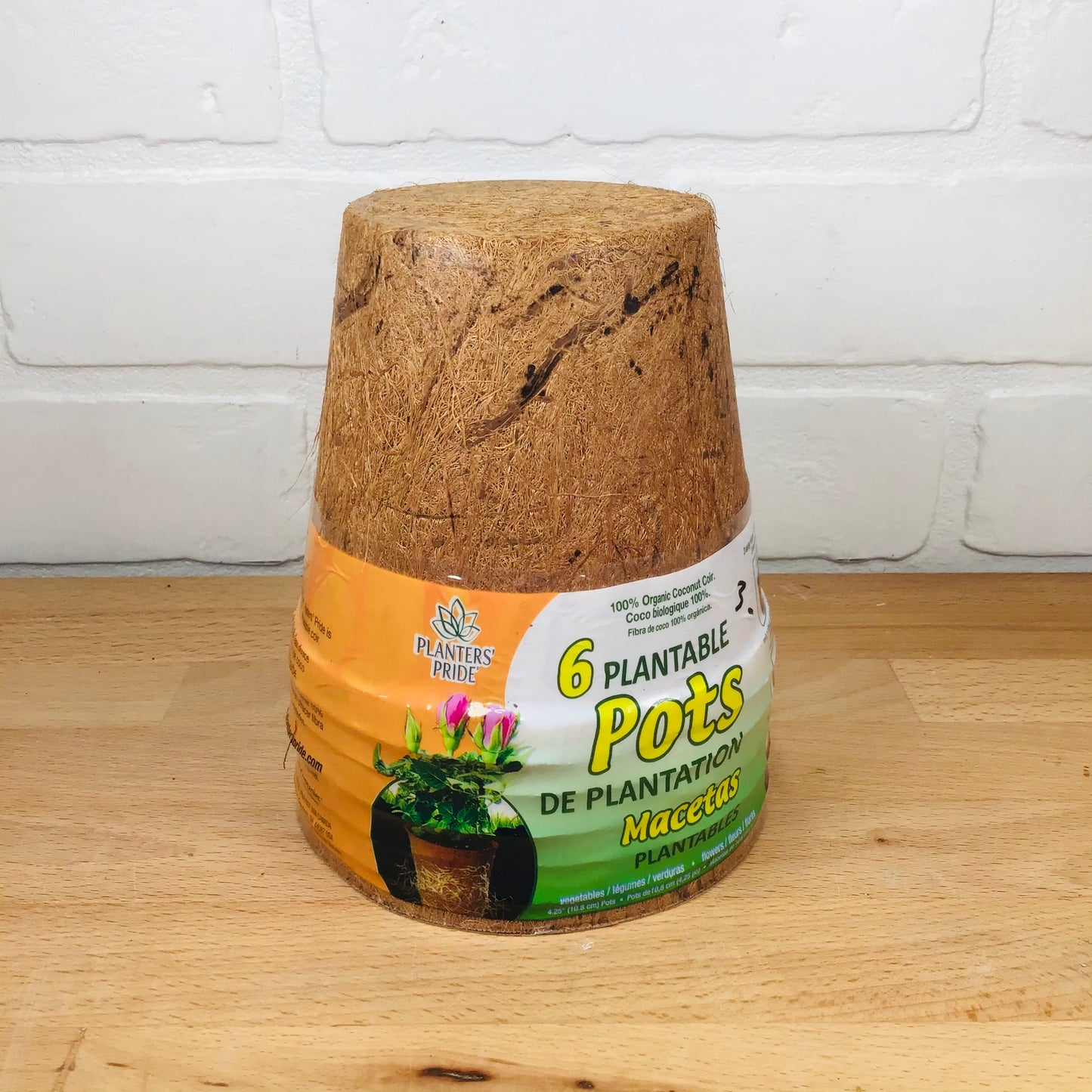 Round Coir Pots - Various Sizes