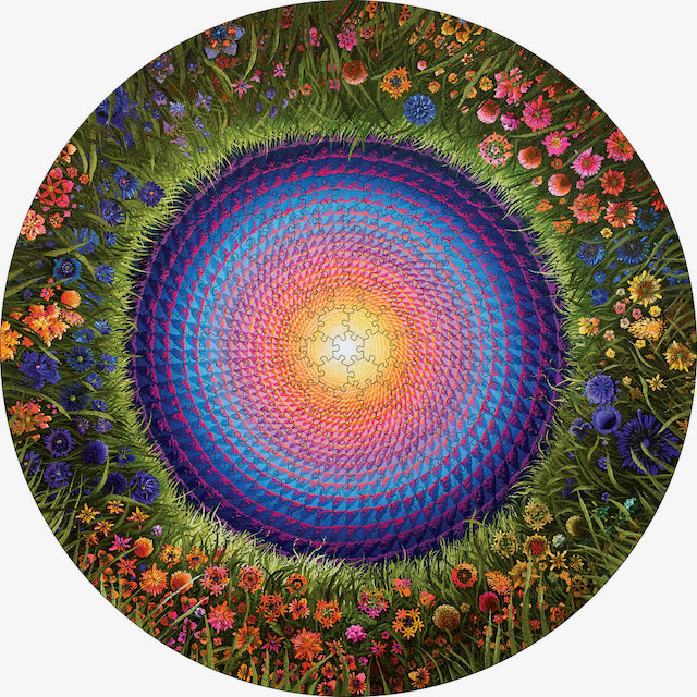 Justin Lovato - Flower Mandala Puzzle 500 Pieces
