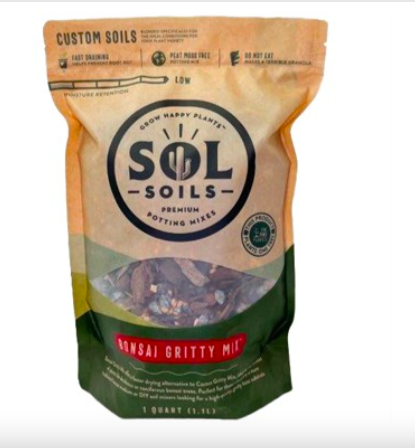Sol Soils Bonsai Gritty Mix 1qt