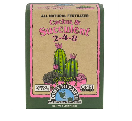 DTE Cactus & Succulent Mix 2-4-8 1# Mini