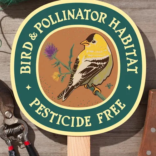 Victory Garden of Tomorrow Garden Sign with Wooden Stake