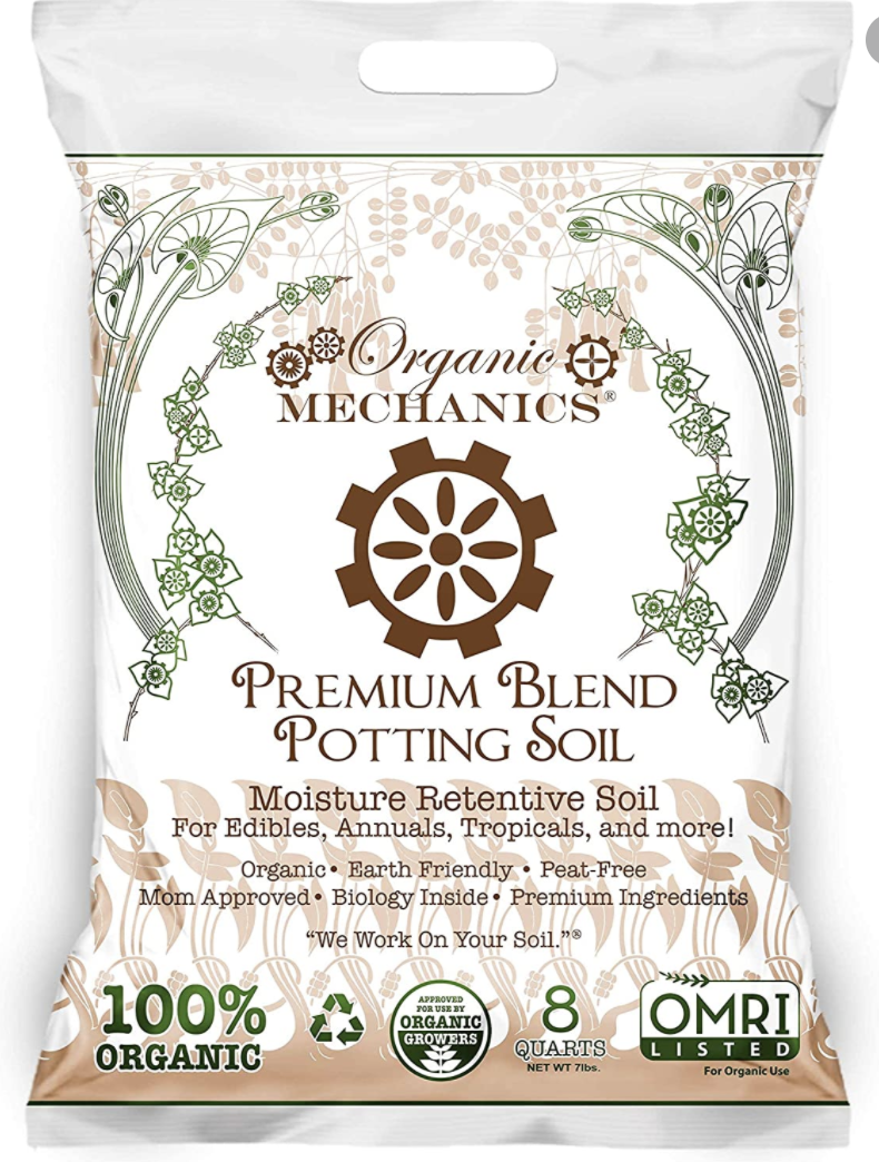 Organic Mechanics Potting Soil 8qt