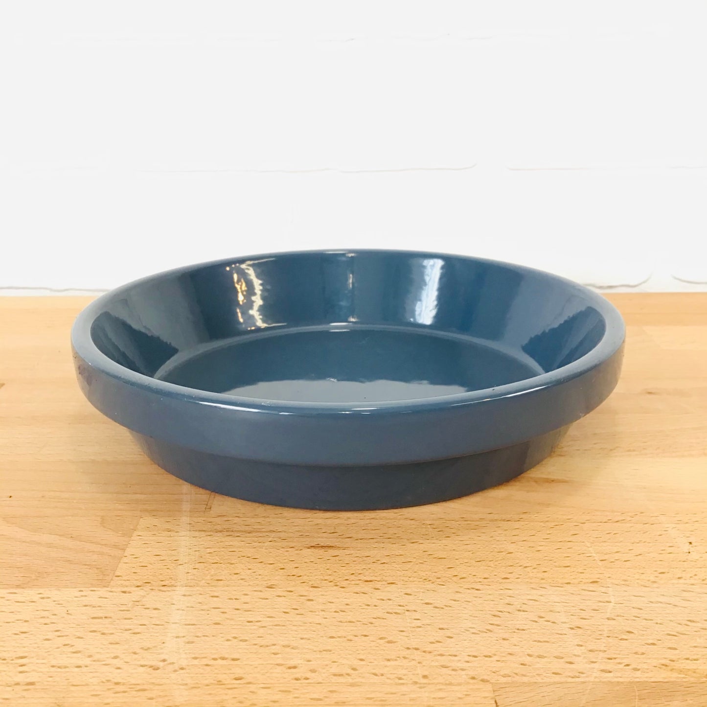 Ceramo Saucer - Glazed Standard Saucer - Slate Blue