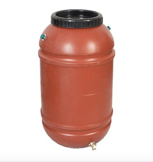 Epoch Rain Barrel Terracotta Plastic 50gal