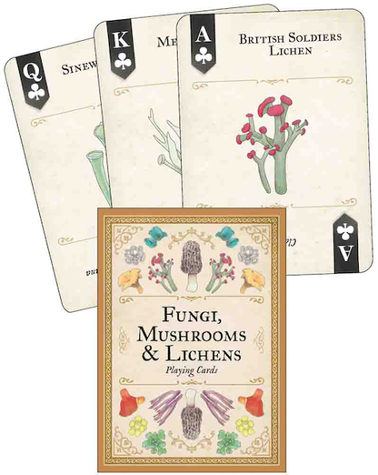 Nature Inspired Playing Cards - Plants & Fungi