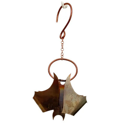 Hanging Bat in Unfinished Copper