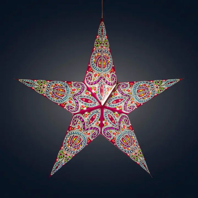 Artschatz Paper Lantern Stars - 5-Point