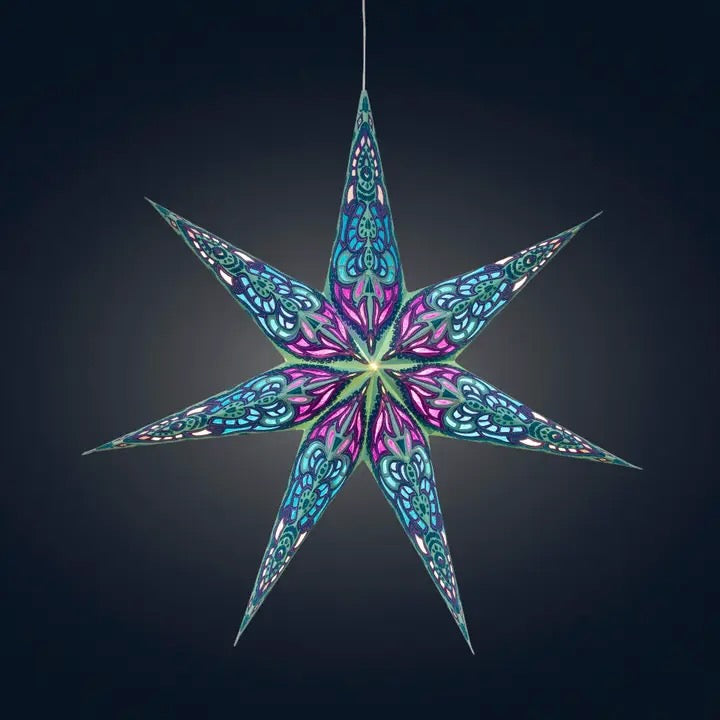 Artschatz Paper Lantern Stars - 7-Point