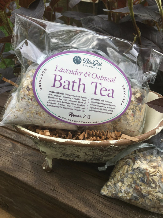 Blugirl Soapworks Bath Tea - Oatmeal and Lavender