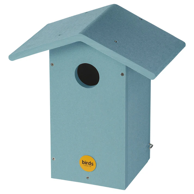 Birdhouse - Bluebird - Lake Blue Recycled Plastic