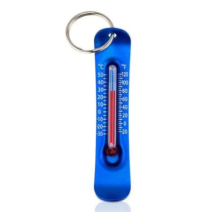 Brrr-Ometer Zipper Thermometer Keychain