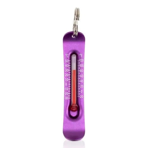 Brrr-Ometer Zipper Thermometer Keychain
