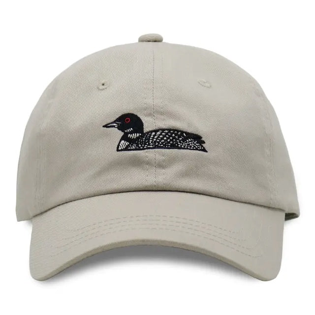 Dad Hat with Embroidered Birds