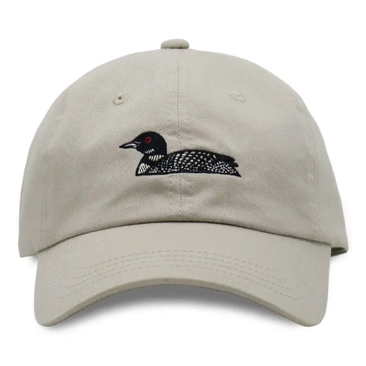 Dad Hat with Embroidered Birds