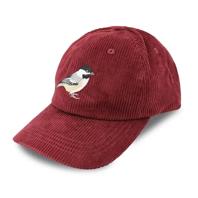 Corduroy Hats with (absolutely Bird-iful) Embroidery