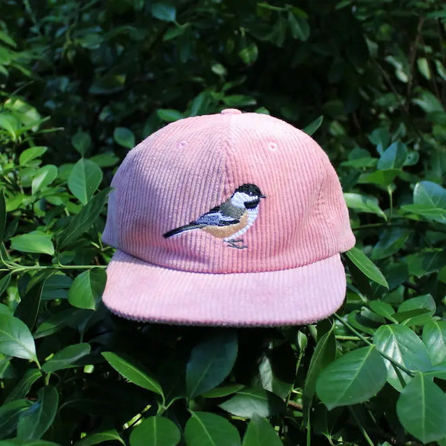 Corduroy Hats with (absolutely Bird-iful) Embroidery