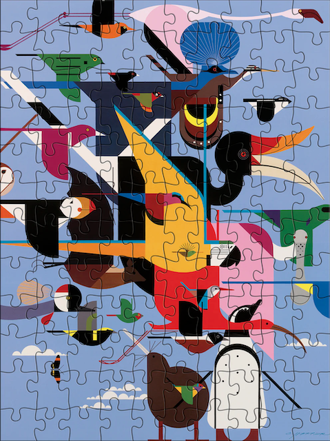 Charley Harper - Two-Sided Puzzle - 120 Pieces