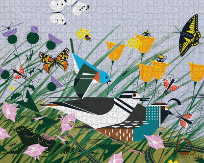 Charley Harper Once There was a Field Puzzle - 1,000 Piece