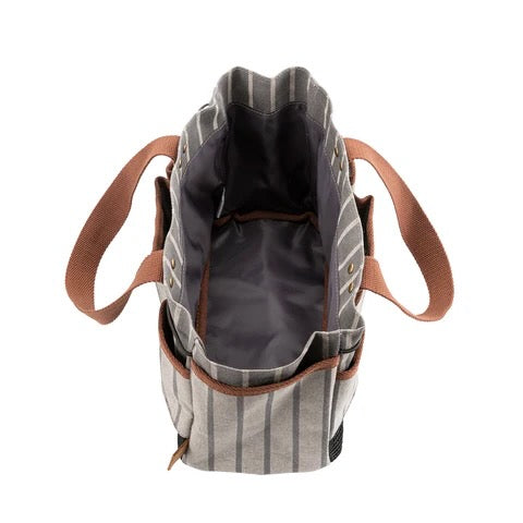 Gardening Tool Bag with Multiple Pockets - Grey