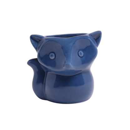 Fox Cachepot - Asst Colors - 3in