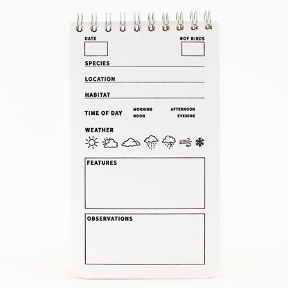 Smudge Ink - Pocket Log for Birders
