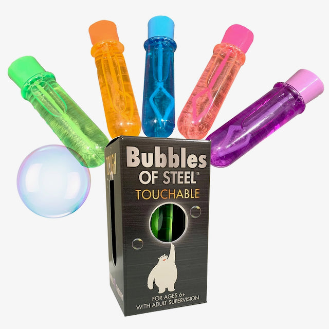 Bubbles of Steel - Touchable Bubbles