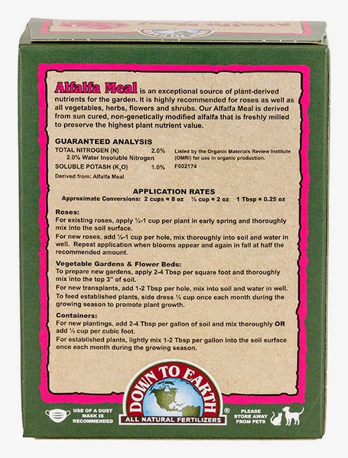 DTE Alfalfa Meal (2-0-1)