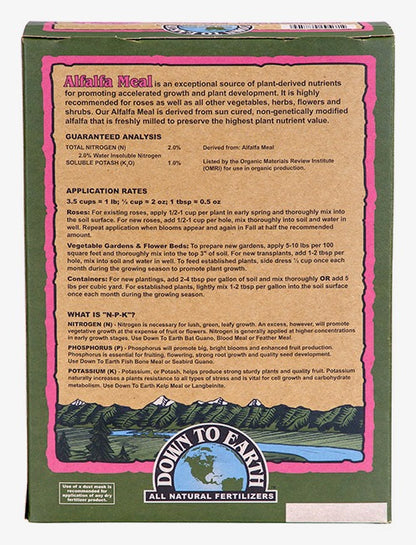 DTE Alfalfa Meal (2-0-1)