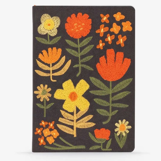 Embroidered Cover Notebooks