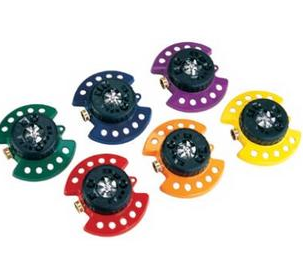 Dramm Colorstorm 9 Pattern Turret Sprinkler Asst Colors