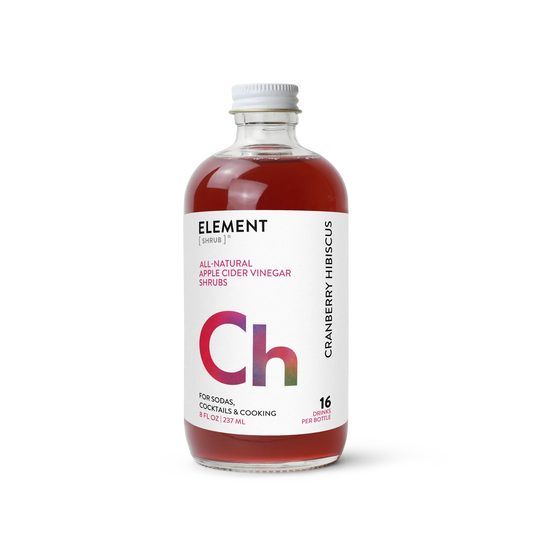 Element Cranberry + Hibiscus Shrub - 8oz