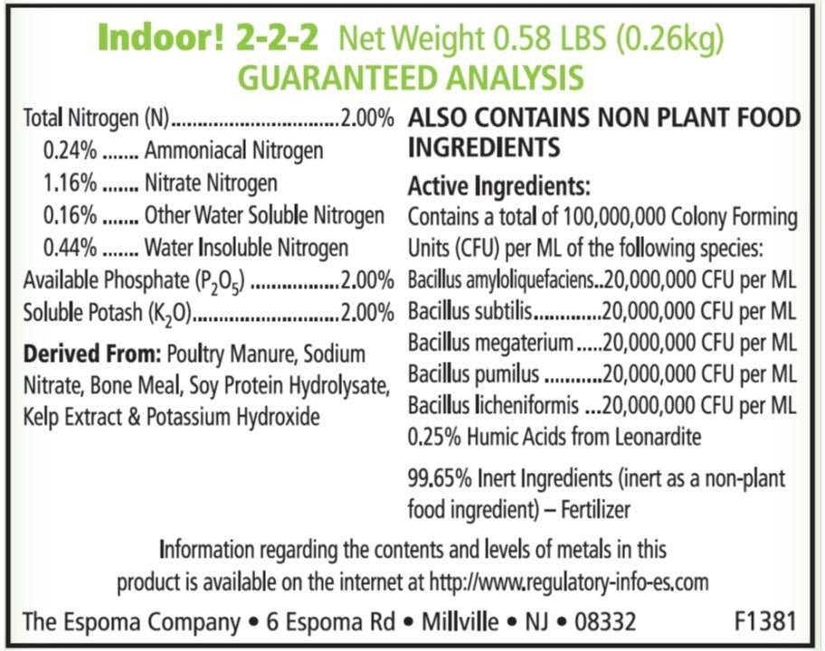 Espoma Liquid Concentrate Fertilizers