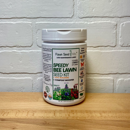 Speedy Bee Lawn Kit - Flowering Bee Lawn (no grass seed) - 500 sq ft (L2L)