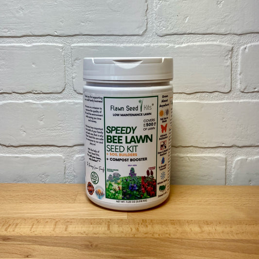 Speedy Bee Lawn Kit - Flowering Bee Lawn (no grass seed) - 500 sq ft (L2L)