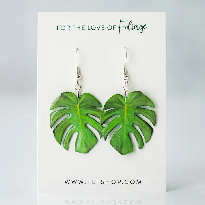 For the Love of Plants - Plant Earrings - Dangles