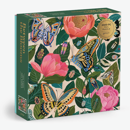 Between the Blooms Foil Puzzle - 1,000 Piece