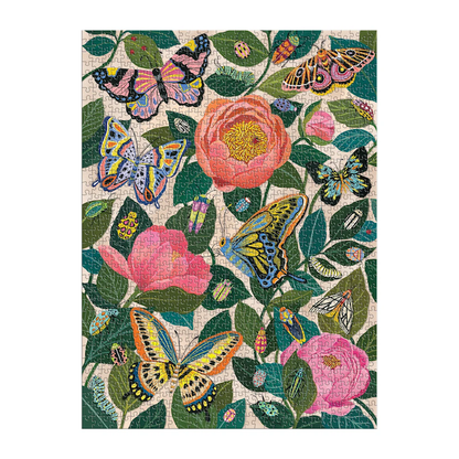 Between the Blooms Foil Puzzle - 1,000 Piece