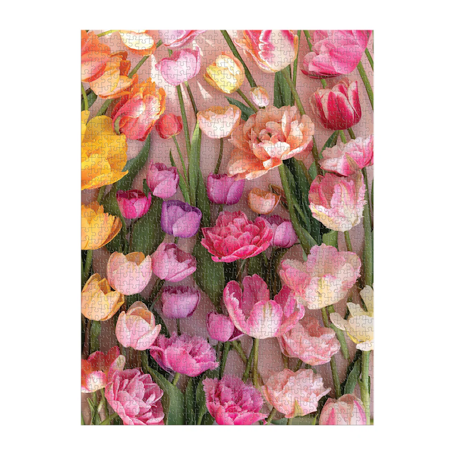 Ephemeral Tulips  Puzzle - 1,000 Piece