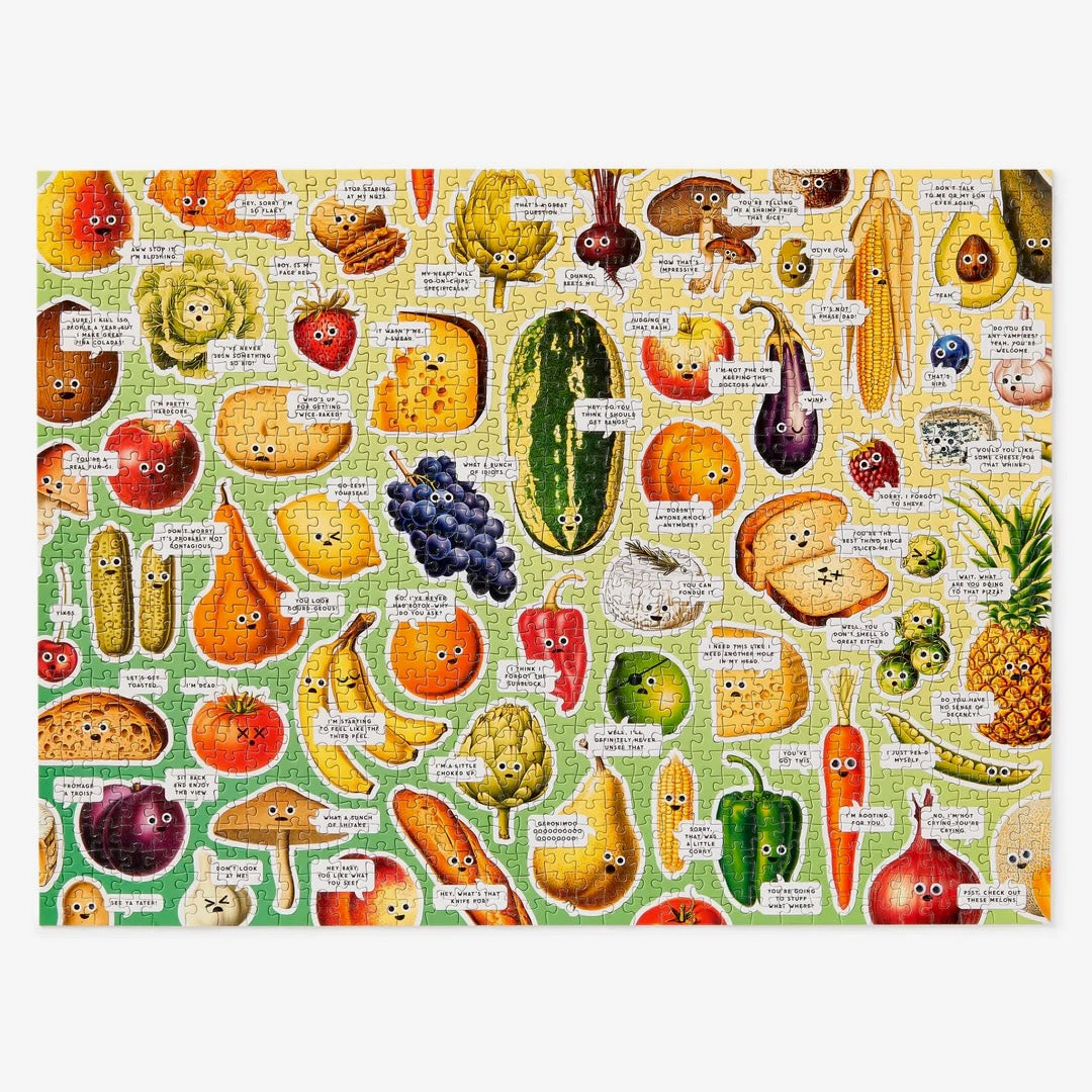 Googly Food Puzzle - 1000 Piece