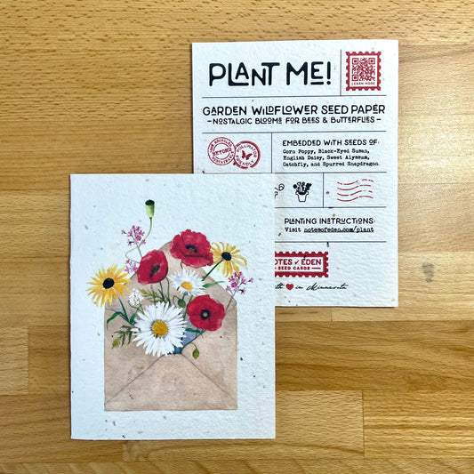 Notes of Eden Plantable Greeting Cards - Botanicals & Fungi