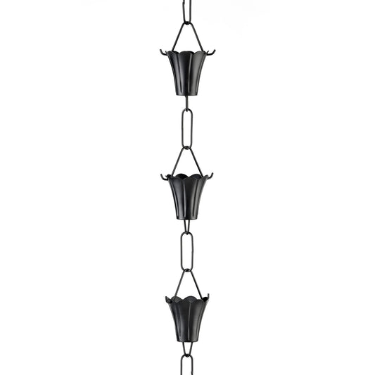 Powder-Coated Aluminum Rain Chains