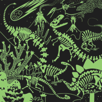 Dinosaurs Illuminated Glow in the Dark Puzzle - 500 Pieces