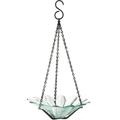Bird Feeder - Hanging Petite Glass Daisy Feeder - 8in